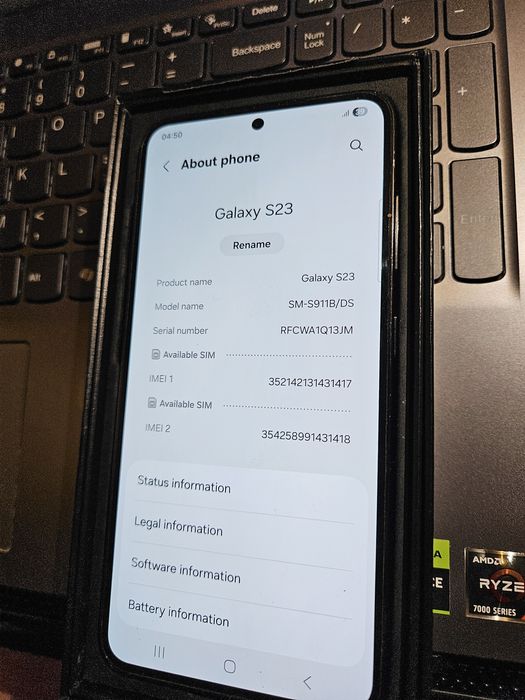 Telefon Samsung S23 256 gb