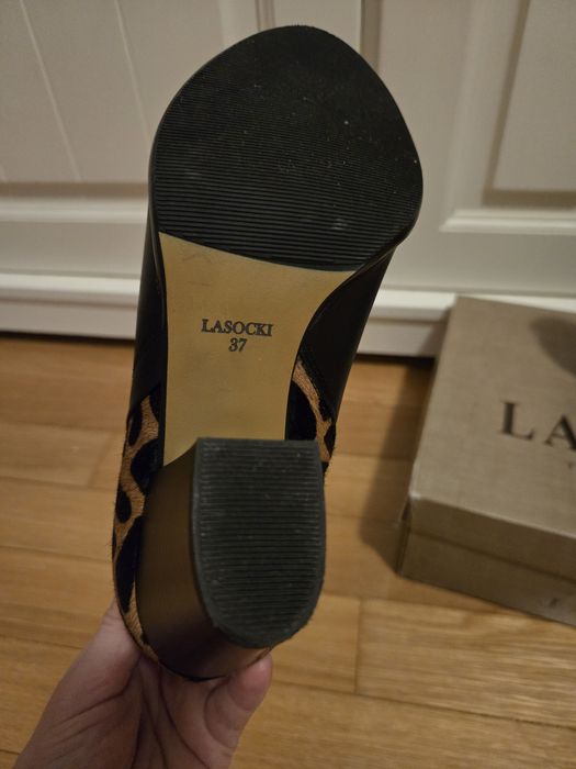 Botine / ghete Lasocki, ca noi, piele, 37