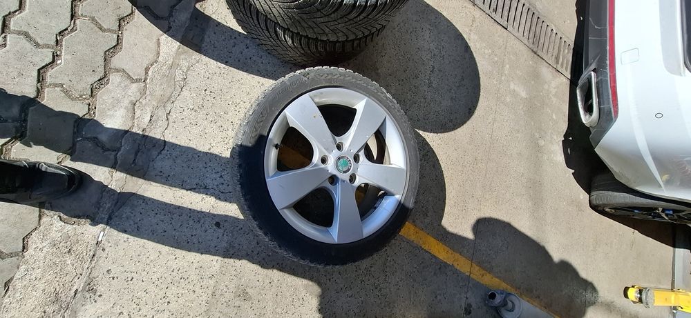 Лети джанти 17 5x112 за Skoda Vw Seat Audi  с зимни Гуми