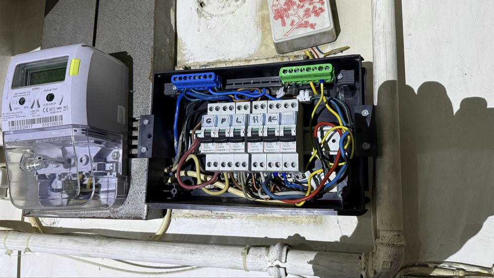 Electrician, Montaj prize, siguranțe, iluminat, plite, automatizari