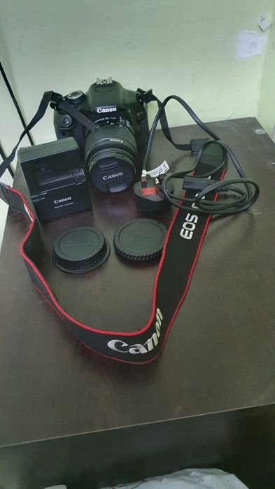 Продавам DSLR фотоапарат KANON EOS 600D +18 55 III 18.0 EPx