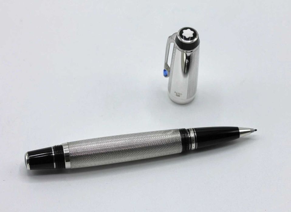 MontBlanc Boheme Silver Bleu Rollerball Pen 6572