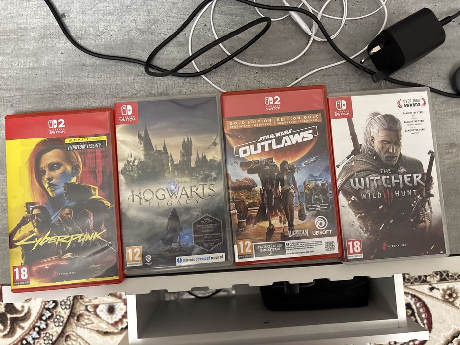 Nintendo Switch 2 + 4 игры