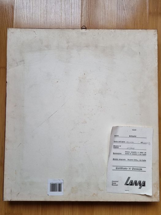 Tablou din argint 999 + foiță de aur,  ediție limitată, certificat .