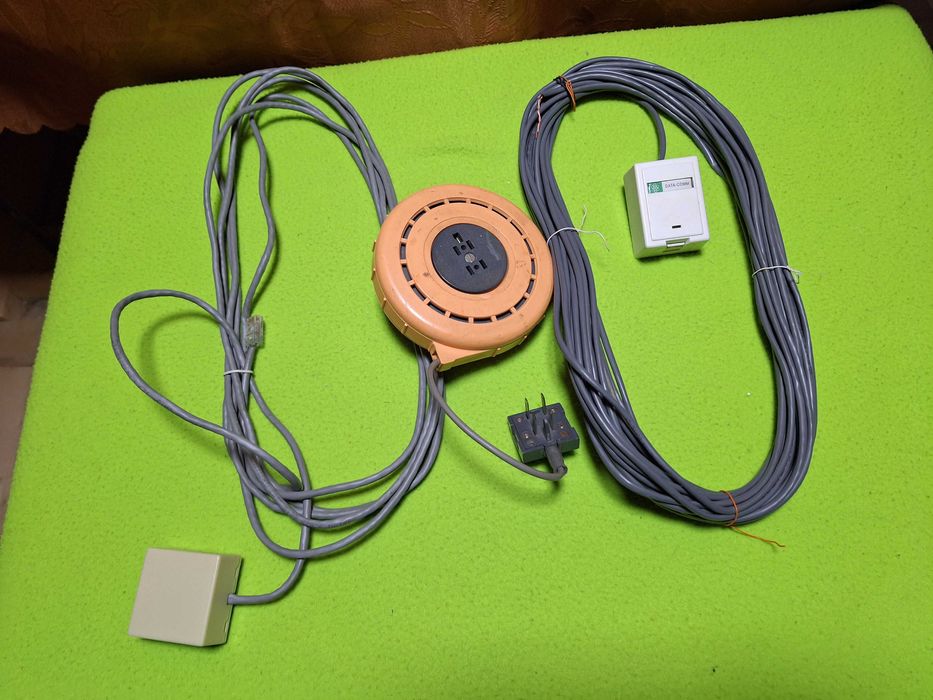 Cablu telefonie fixa cu prize, set buc = 3