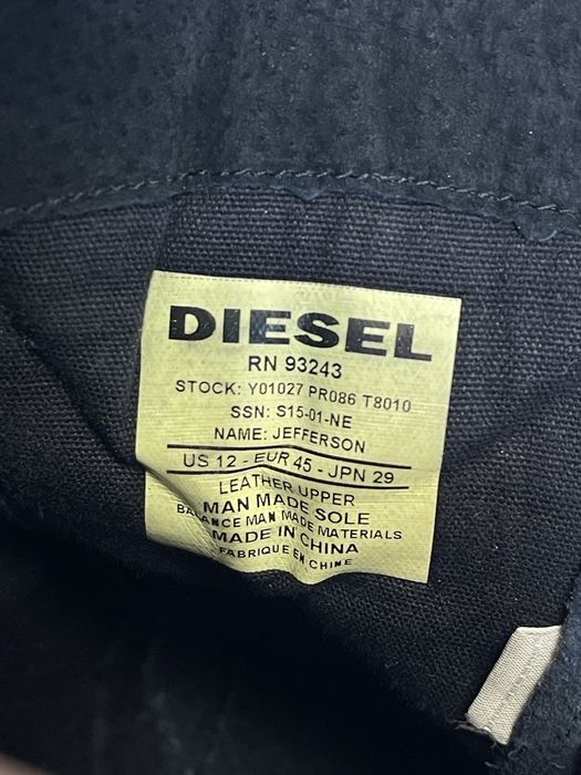 Ghete barbati Diesel - marimea 45