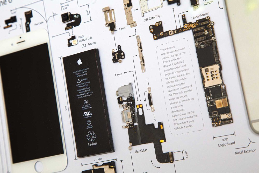 Vând set decorativ cu iPhone 6 și iPhone 5s
