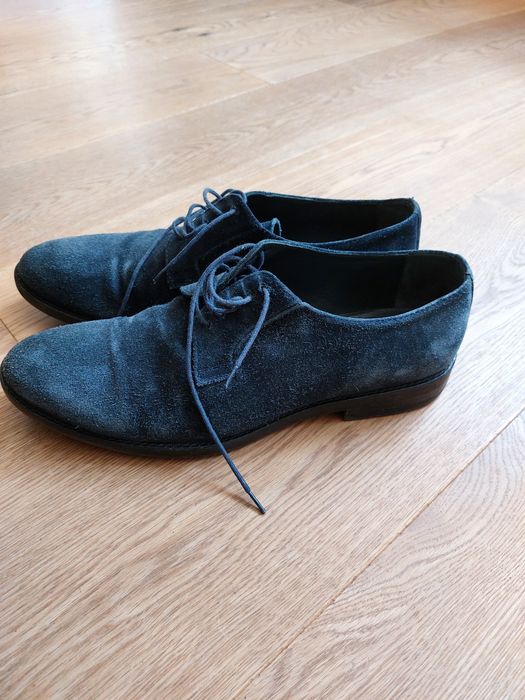 Pantofi  Bigotti, piele intoarsa, marime 43