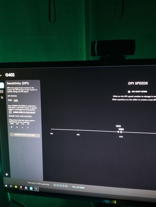 Mouse Logitech Fury g402