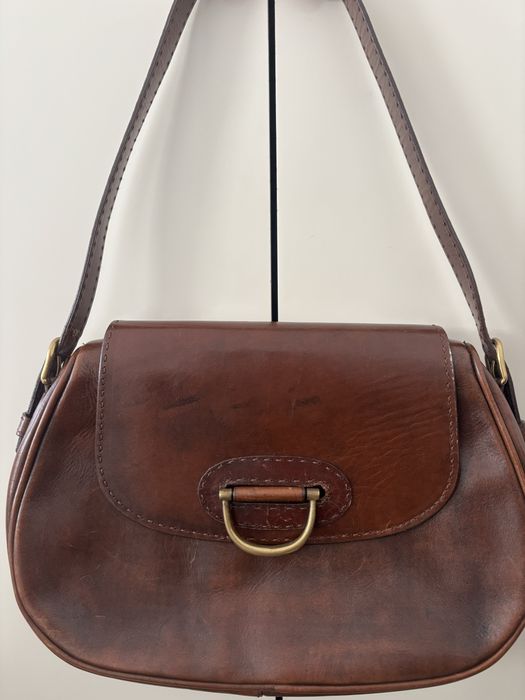 Geanta vintage din piele naturala “Cora & Dee Roma”