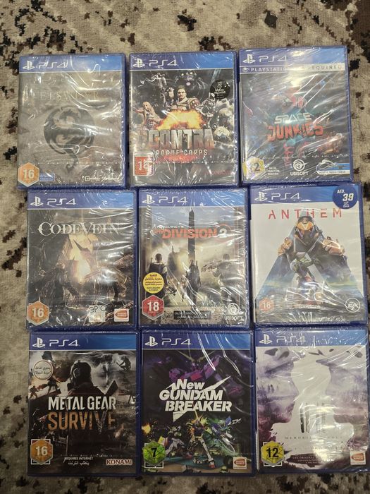 Новые диски для ps4 и Xbox one