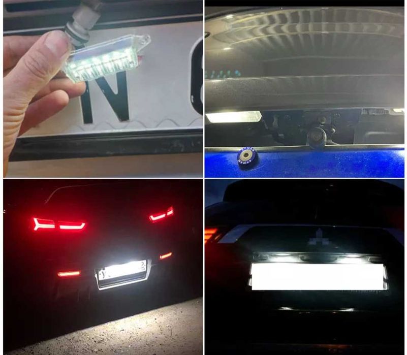 Лед светлини за регистрационния номер за Mitsubishi Мицубиши LED