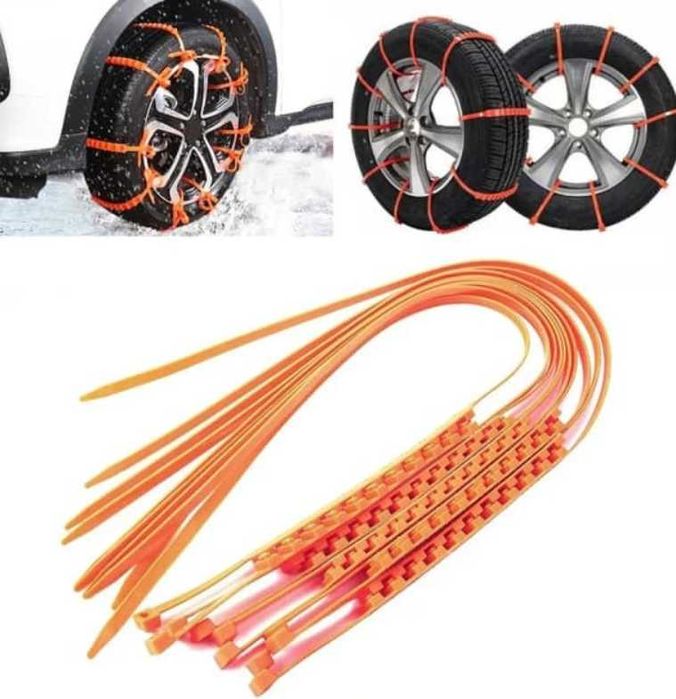Вериги за сняг ПВЦ единични 14'' - 17'', авто вериги универсални