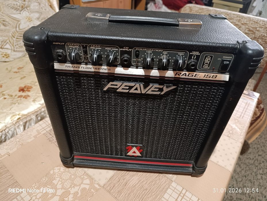 Китарен усилвател Peavey Rage 158-Transtube