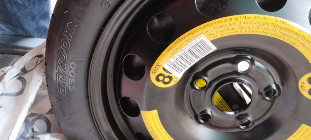 Roata Rezerva Slim R 19 Audi Q5 A6 A7 A4 A5 66.6 CB