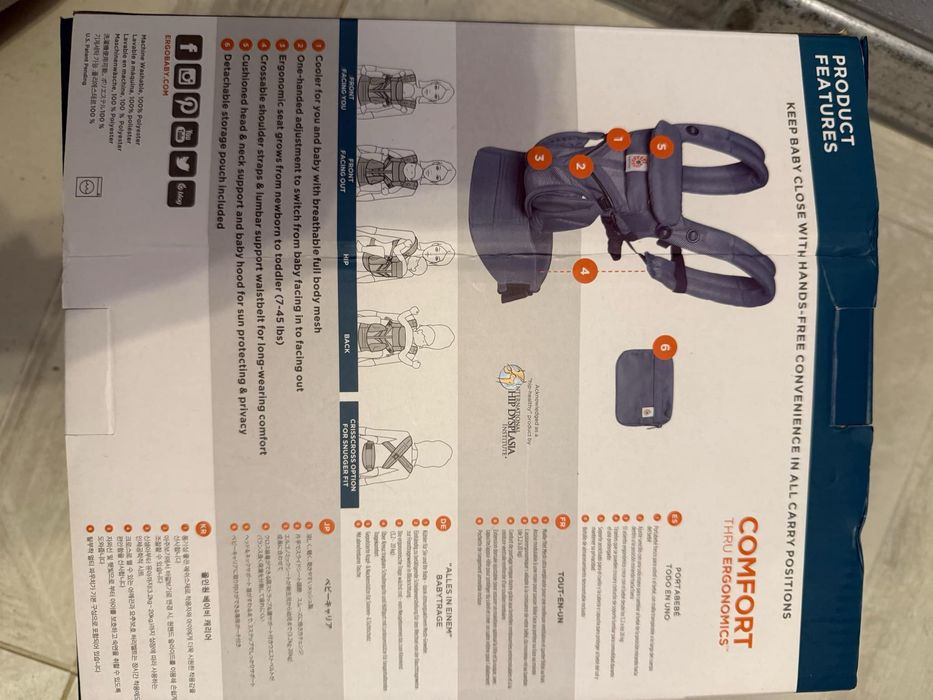 Ергономична раница Ergobaby Omni 360