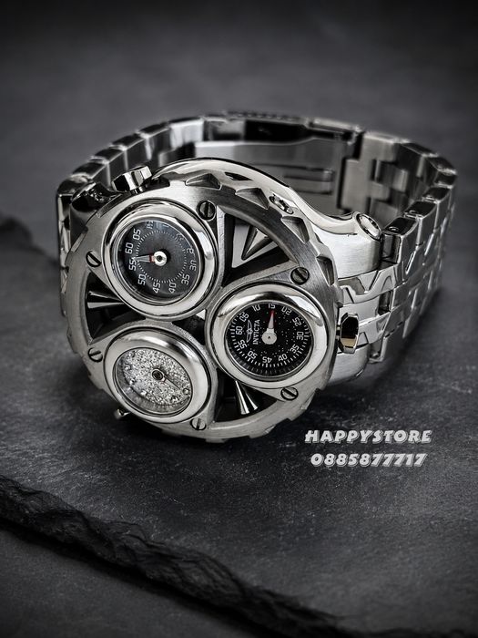 INVICTA Cerberus Silver 47 mm, Инвикта нов мъжки часовник