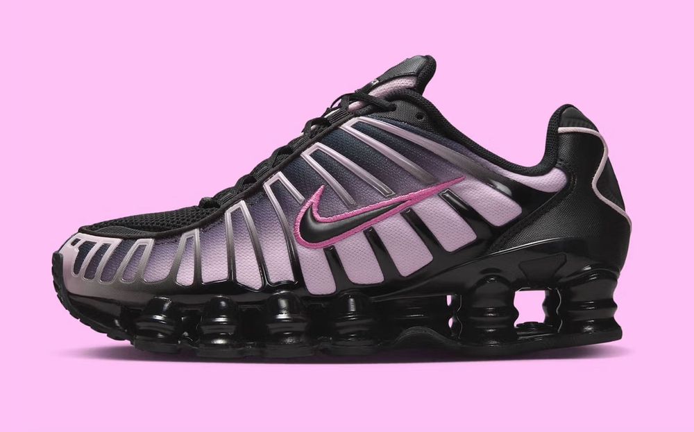 !НОВИ! Nike Shox TL | Black/Pink | + КУТИЯ