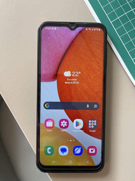 Vand Telefon Mobil Samsung Galaxy A14, 64GB stocare 4 Gb Ram! Dual Sim Liber retea ca nou!