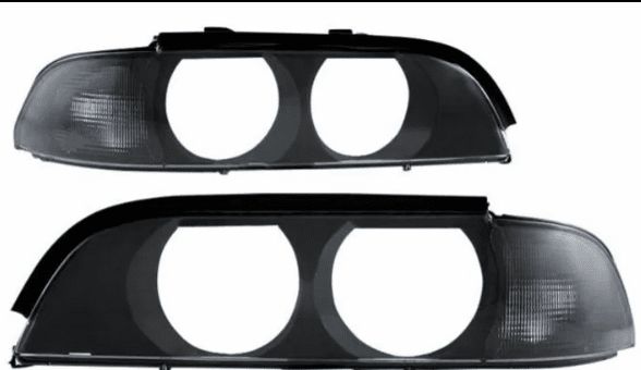 Стъкла за фарове за BMW E39 (1995-2000) - опушен мигач