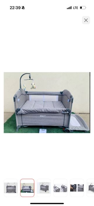 Продам манеж кровать в отличном состояний