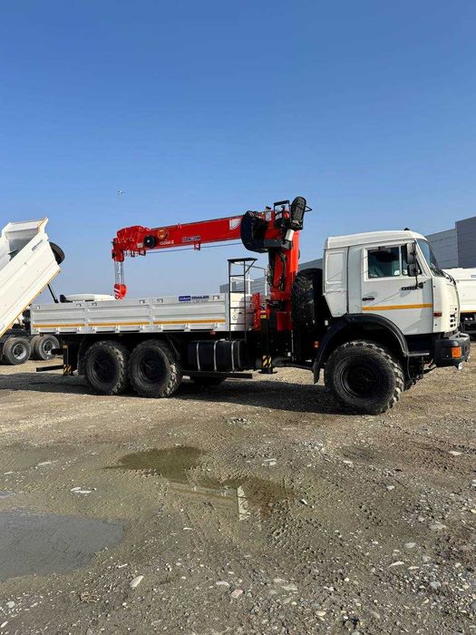 КАМАЗ 43118 с КМУ Kanglim 1256