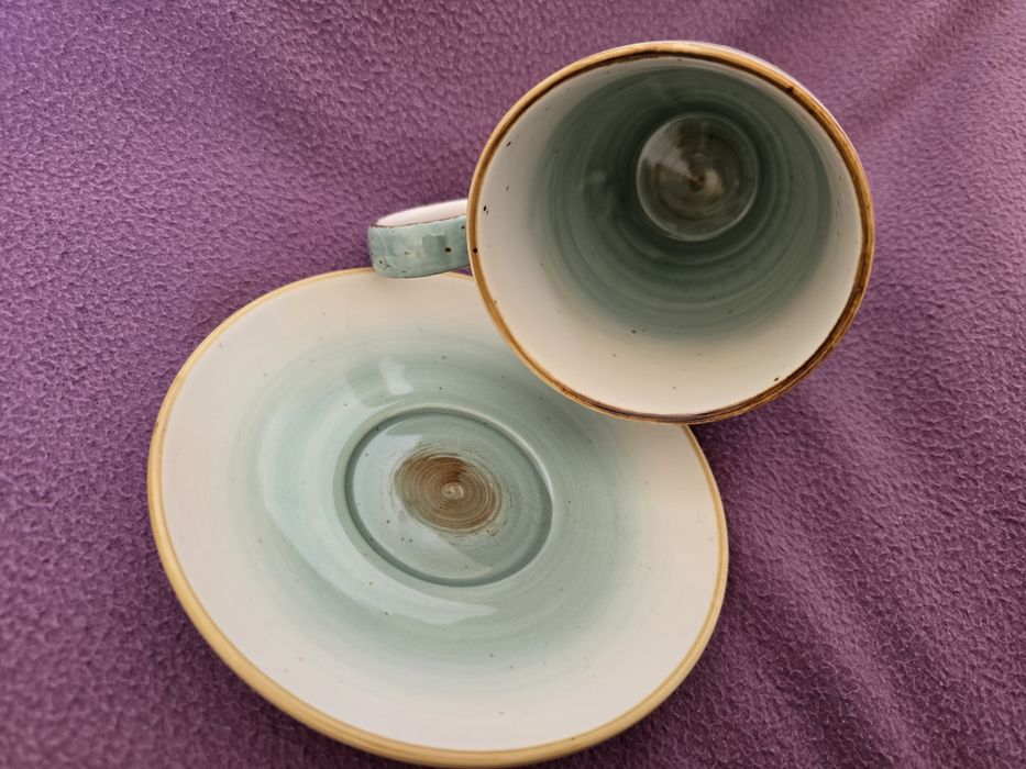 Set 2 cani : ceai +cafea, NOI