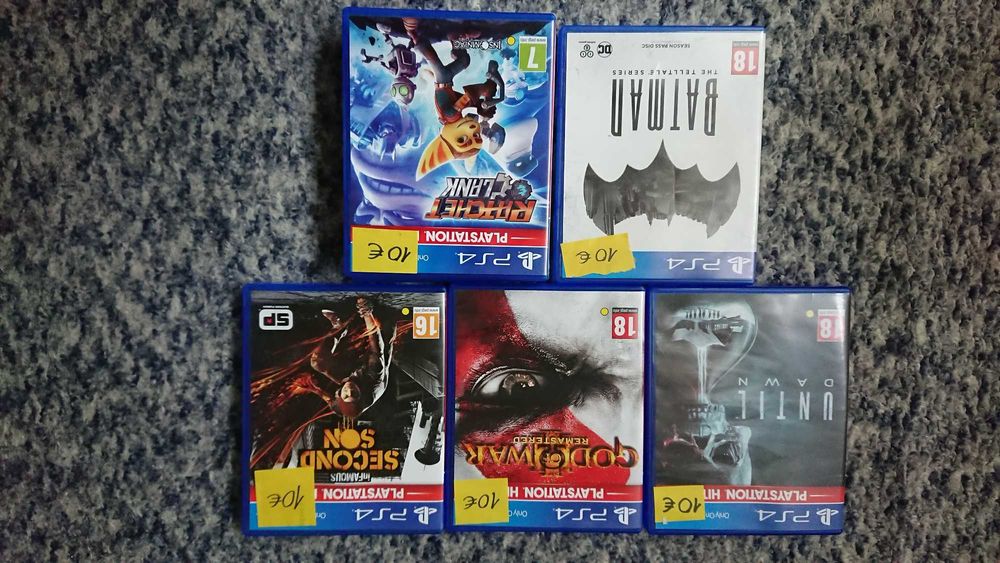 Игри за PS4 PS5 God of war 3 Ratchet and clank Playstation 5