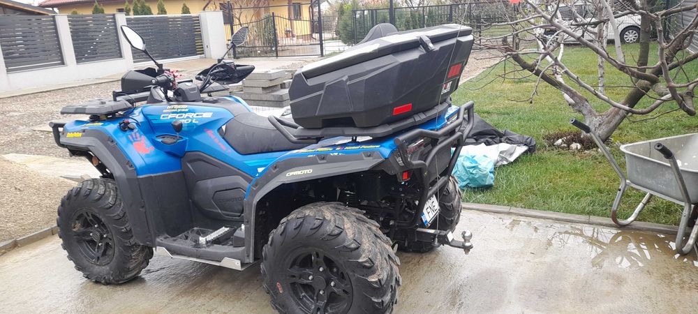 Cf moto520L E5 2023,3000 km, garantie 2 ani