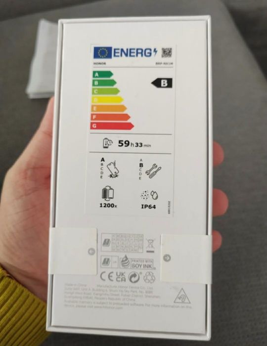 Telefon HONOR Magic 7 Lite, 256GB, 8GB RAM, Dual SIM, Titanium Black