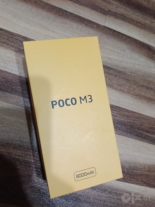 POCO M3 2 SIM Power Black 4GB RAM 64 GB ROM