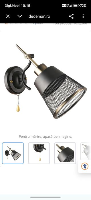 Candelabru si aplici