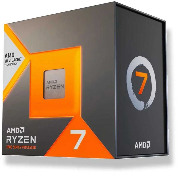 Процессор AMD Ryzen 7 7700X3D  AM5 Raphael (Zen 4) 8-ядерный 4,0 ГГц