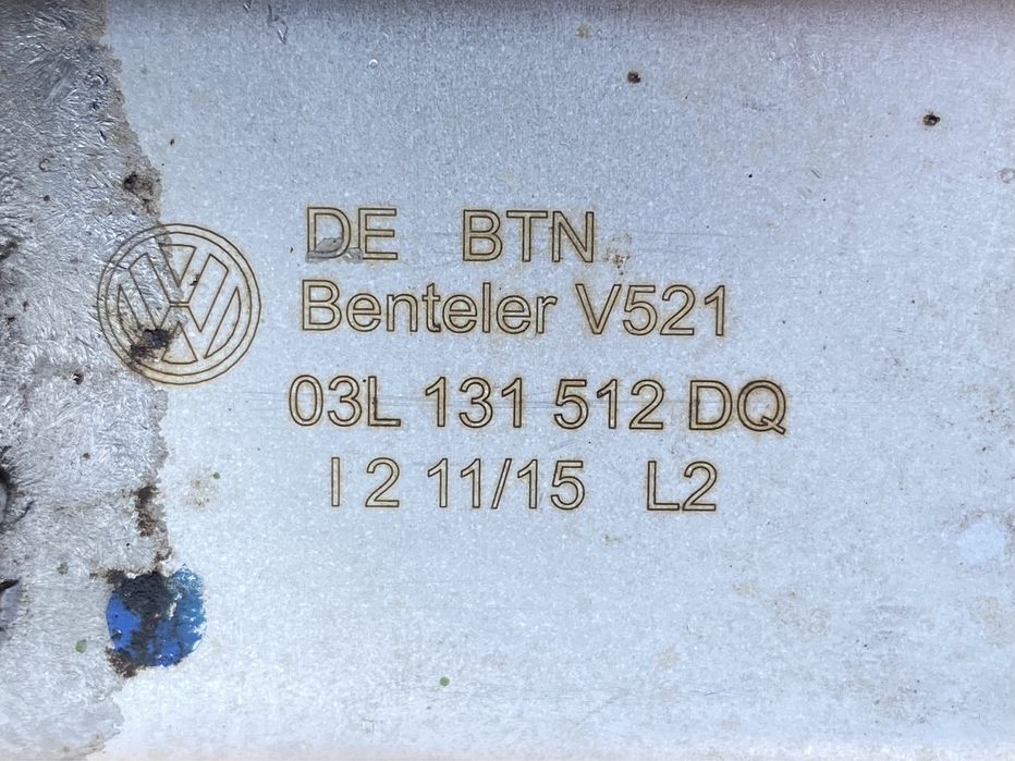 Racitor gaze VW / Audi / Skoda / Seat 1.6 / 2.0 TDI : 03L131512