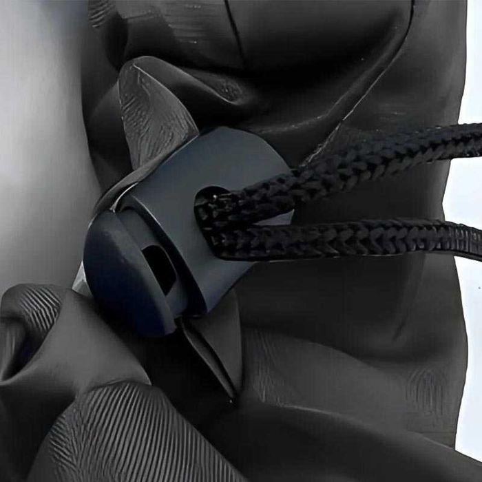 Спален чувал за къмпинг, пътувания, лек и компактен, черен