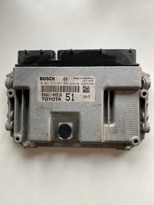 ECU  motor Toyota Aygo 1.0 89661-0H510 0261S16847 ME17.9.52