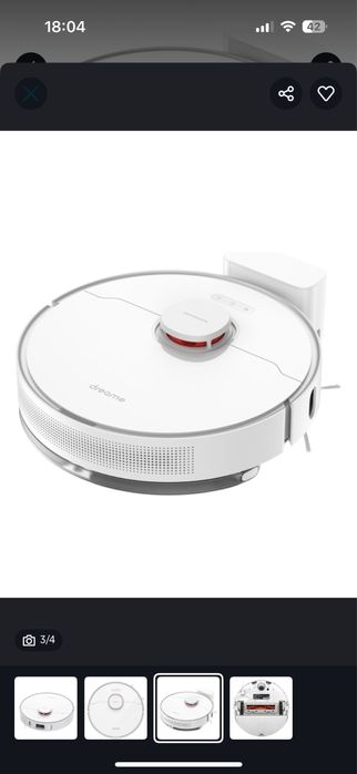 Робот пылесос Dreame L10 Pro