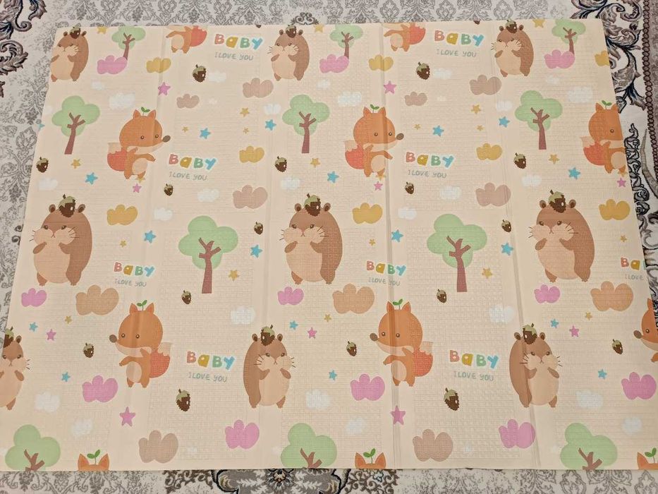 Продается детский термо-коврик, Коврик детский двусторонний