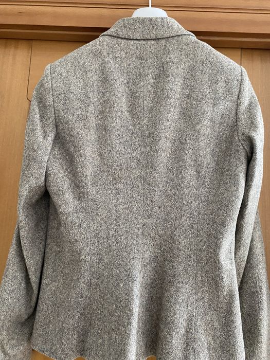 Продам шерстянной твидовый пиджак