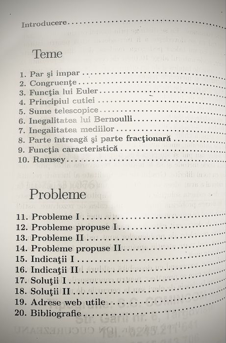 320 pagini Sfaturi Matematice: Teme și probleme. Cristinel Mortici