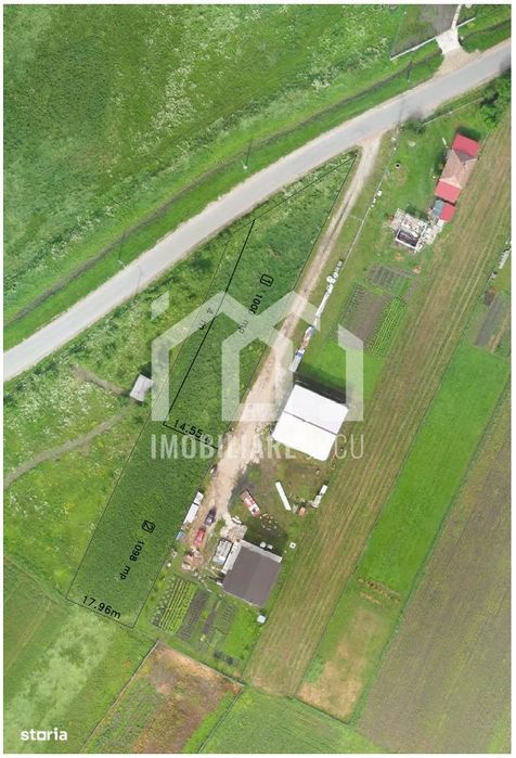 Teren intravilan 1098mp - Ideal pentru construcție casa individuala