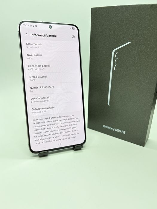 Samsung Galaxy S25 FE - 128Gb - STARE 10/10 + Garantie