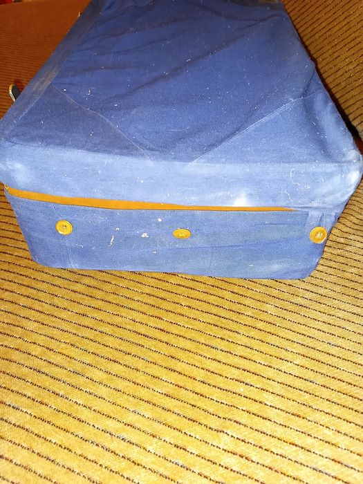 Geamantan de piele, vintage