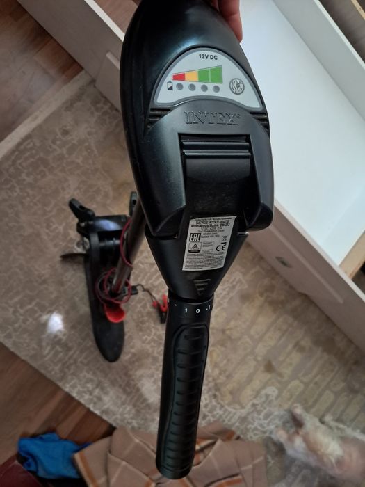 Motor electric barca Intex Silent 12V, 420W, 40lbs, 8 viteze+suport prindere Intex