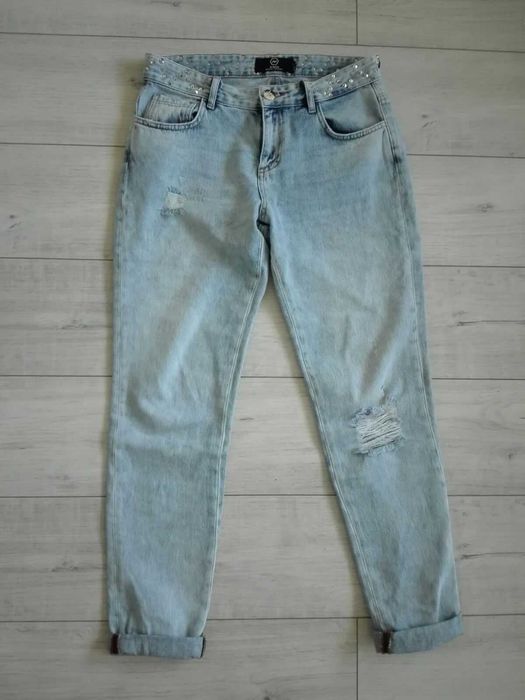 Дънки AMN с камъни  №27