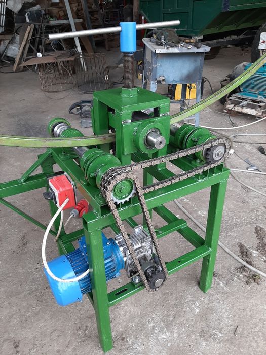 Mașină de roluit țevi, profile pentru solarii copertine