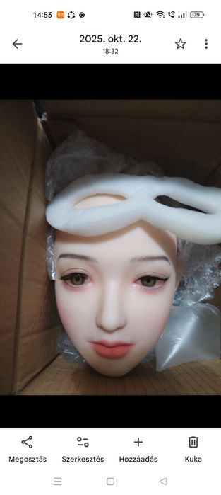 Cap manechin silicon cu M16 compatibile Nou