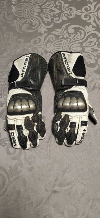 Мото ръкавици кожени