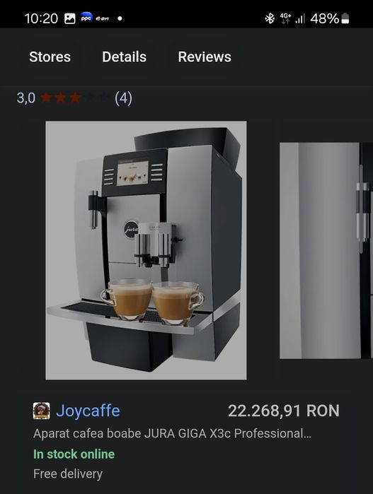 Jura x3c Espressor profesional pentru afacerea ta 1686 baut. prep.