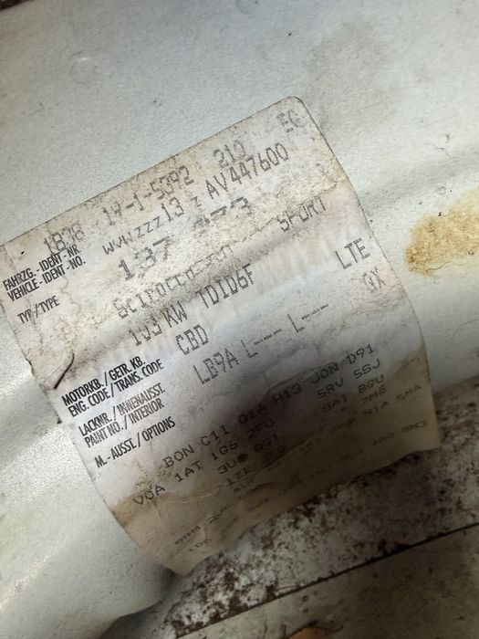 Фв сироко 2.0тди дсг на части / vw scirocco 2.0tdi dsg